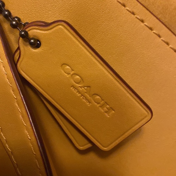 Gold COACH Bag - Picture 9 of 12